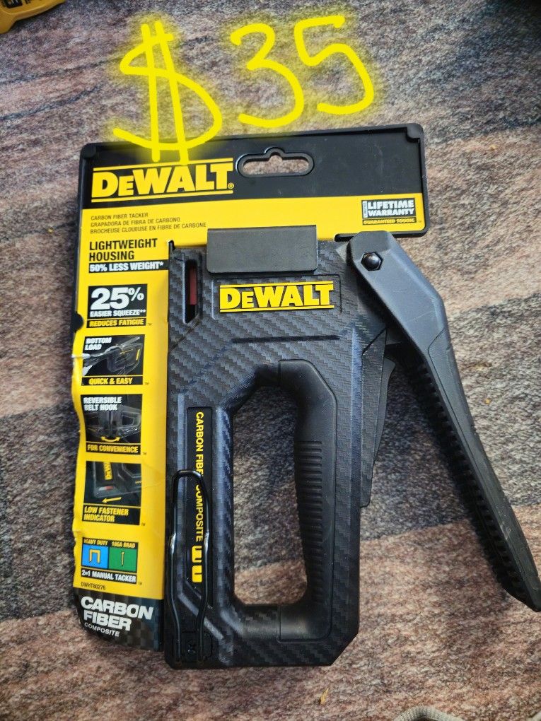 Dewalt Fiber CARBON Stapler