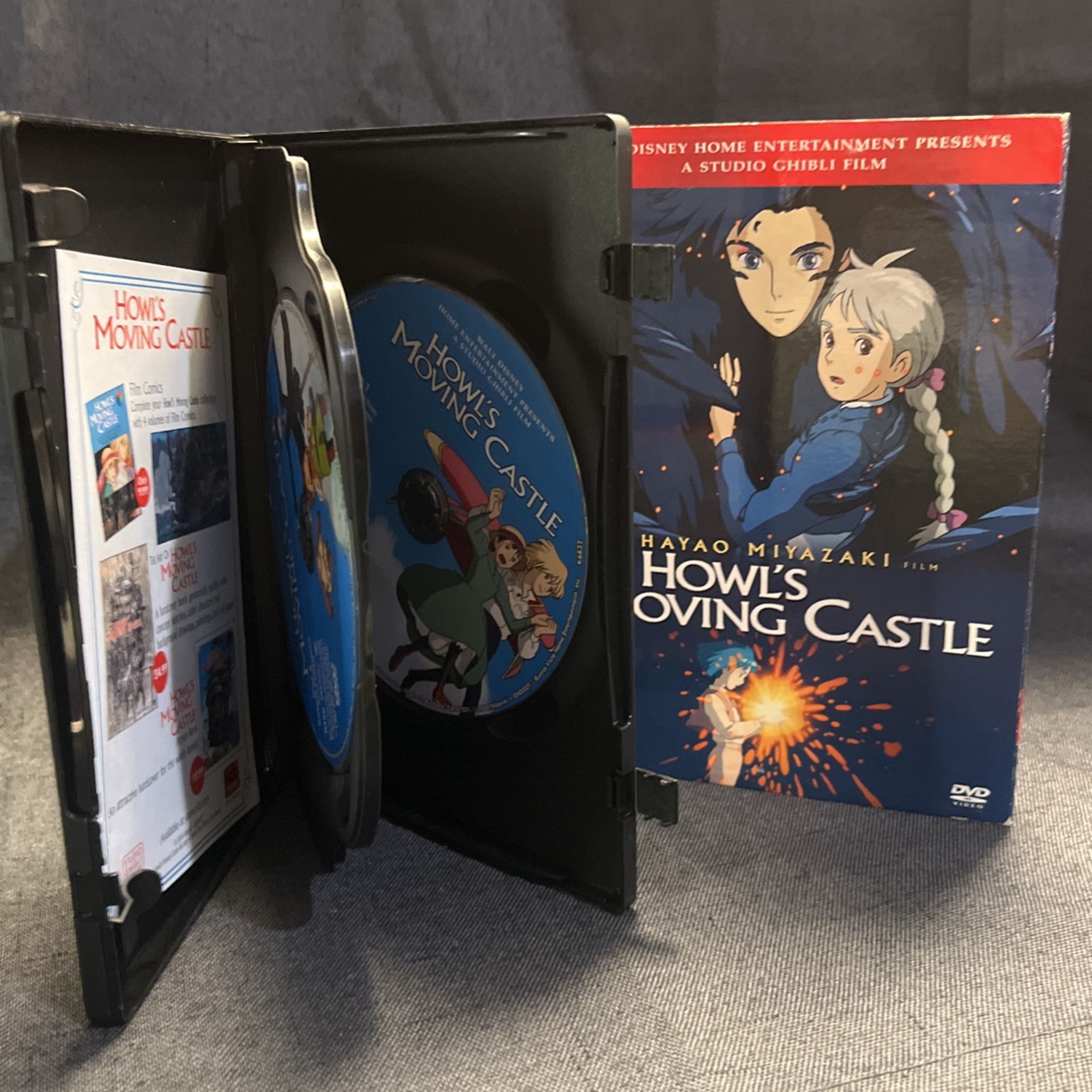 Howel’s Moving Castle Dvd