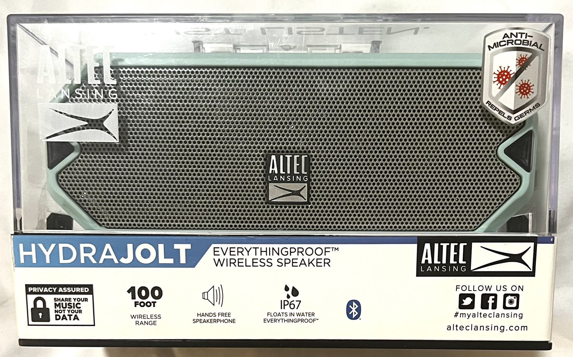 Altec Lansing HydraJolt Wireless Bluetooth Speaker