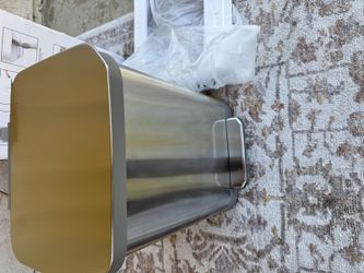Glad Stainless Steel Trash Can - Bag Dispenser - NEW - $100 at Costco