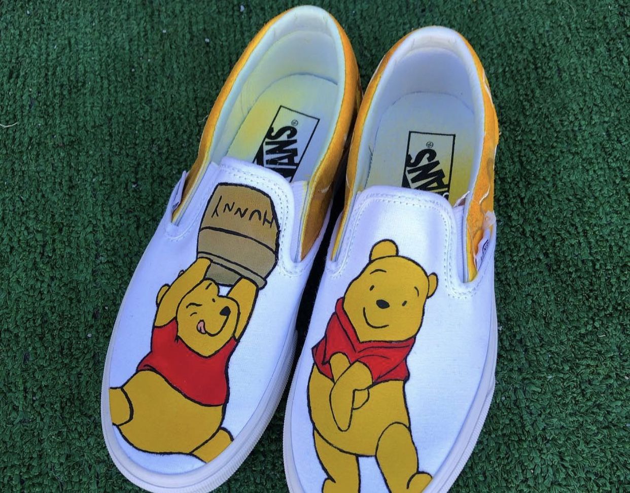 Winnie the shop pooh vans mens