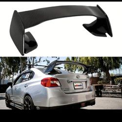 Rear Trunk Spoiler Compatible with 2015-2021 Subaru WRX/ WRX STI, Fits for 2015 2016 2017 2018 2019 2020 2021 trunk spoiler Matte black