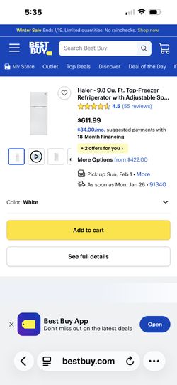Apartments Size Refrigerator
