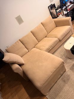 Couch Sofa L-shaped with storage