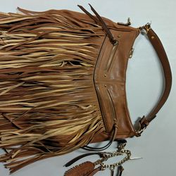 ALDO Leather Fringe Bag At Rummage Sale 