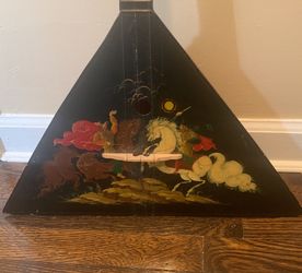 Vintage Hand Painted Russian Balalaika