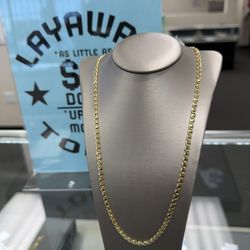 Gorgeous 18k Gold 24” Long Chain $2850