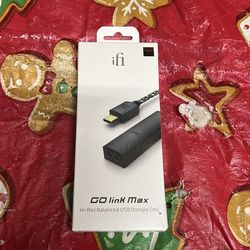 iFi GO link Max (Hi-Res Balanced USB Dongle DAC)