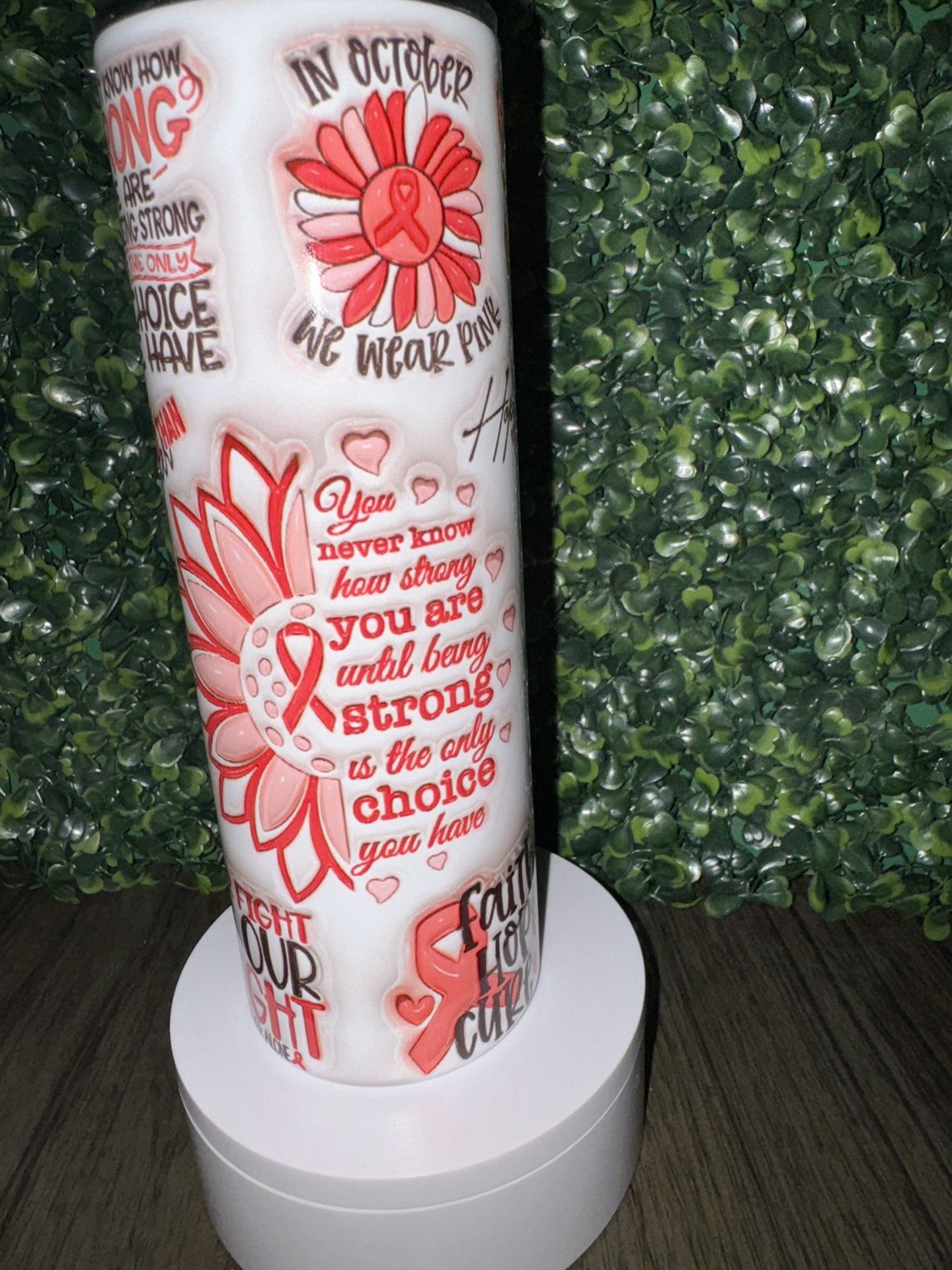 Cancer Awareness Tumbler
