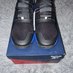 Size 10, brand new unworn Reebok shoes with tags and box