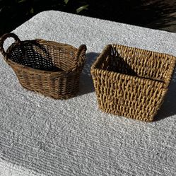 Baskets with No Handles 