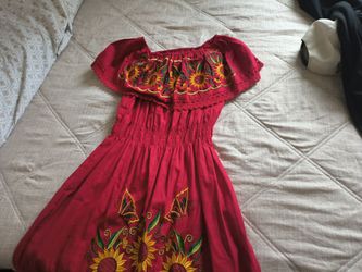 Mexican dress xl