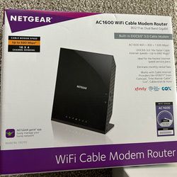 Netgear WiFi Cable Modem/Router combo C6250