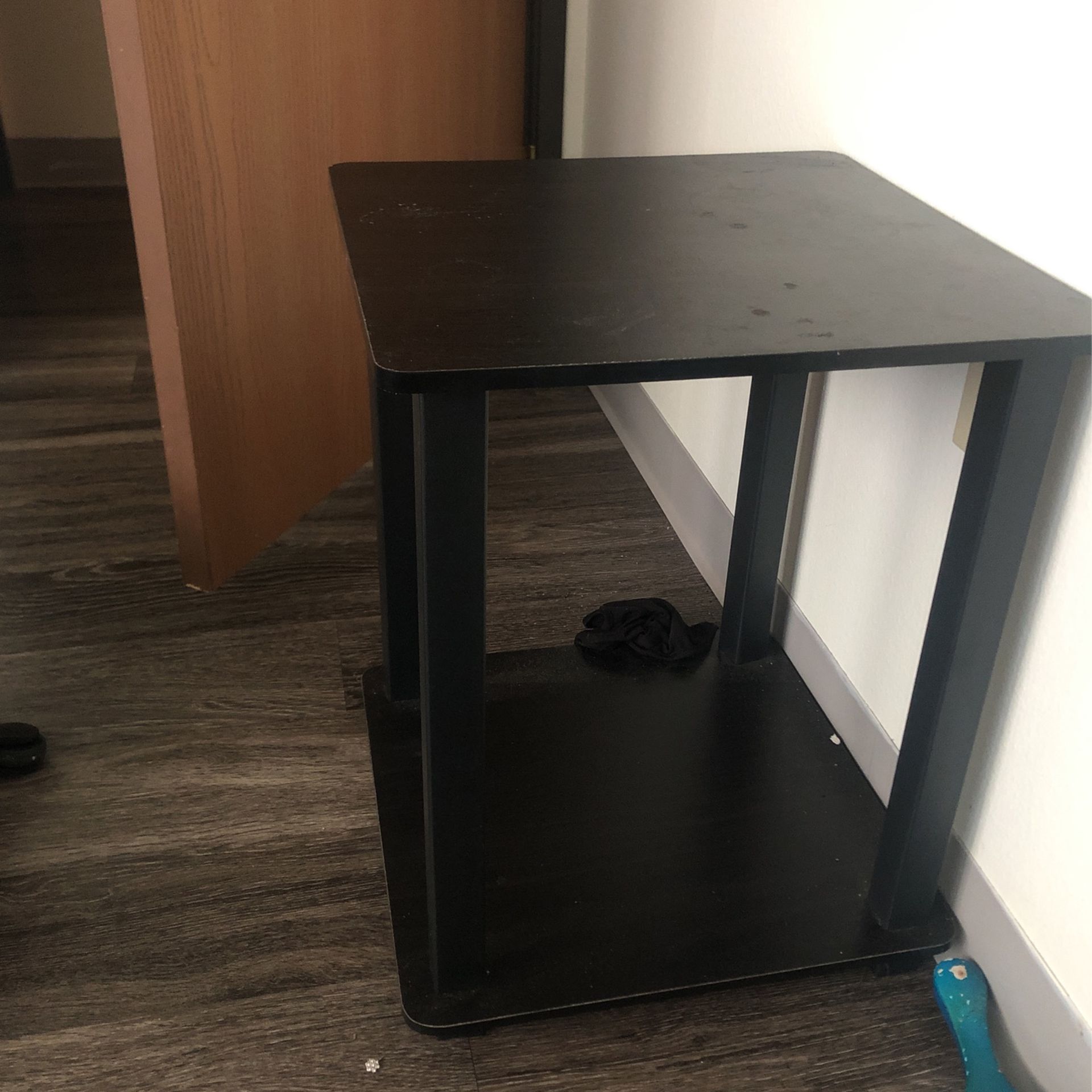 Night Stand Black 2 Feet Approx I HAVE TWO OF THEM! 