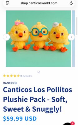 Canticos plushies - pollitos