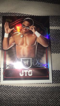 Jtg wwe card