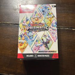 Prismatic Evolution Booster Bundle