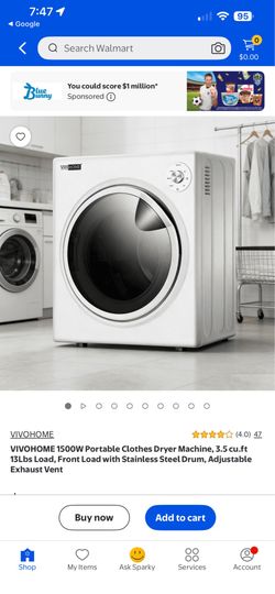 in apartment dryer