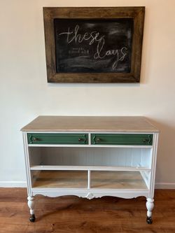 Refurbished wooden bar cart/ Buffet