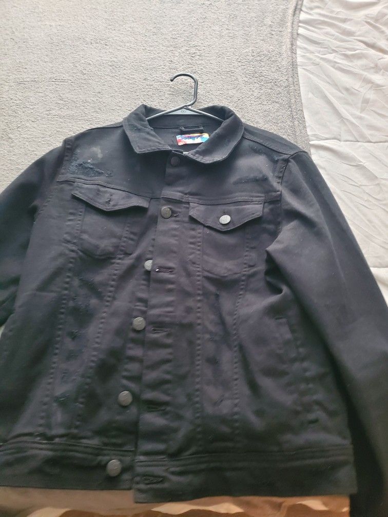 Black Jean Jacket