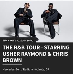 Usher & Chris Brown Tickets