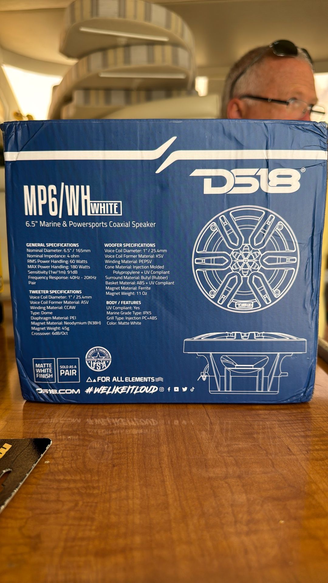 6.5 In Boat Speaker