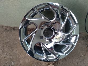 17 in Chrome rims