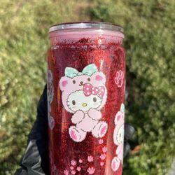 Hello Kitty Snow Globe Tumbler 