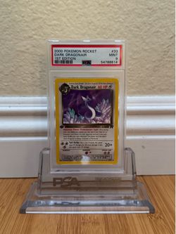 2000 POKEMON ROCKET 1ST EDITION #33 DARK DRAGONAIR PSA 9