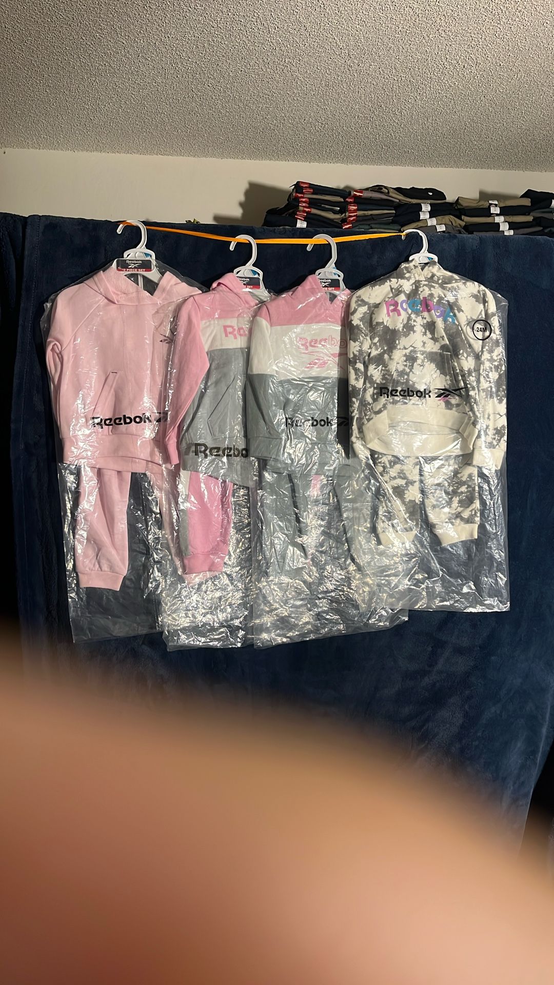 24m Reebok   Hoodie And Jogger Pant Set