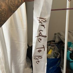 Wedding Bride Sash