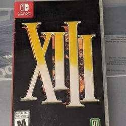 XIII Nintendo Switch Slipcover New