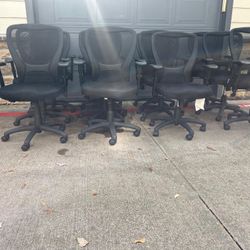 Liquidation! Set of 12 Ergonomic Office Chairs