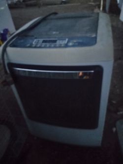 LG front load digital electric dryer