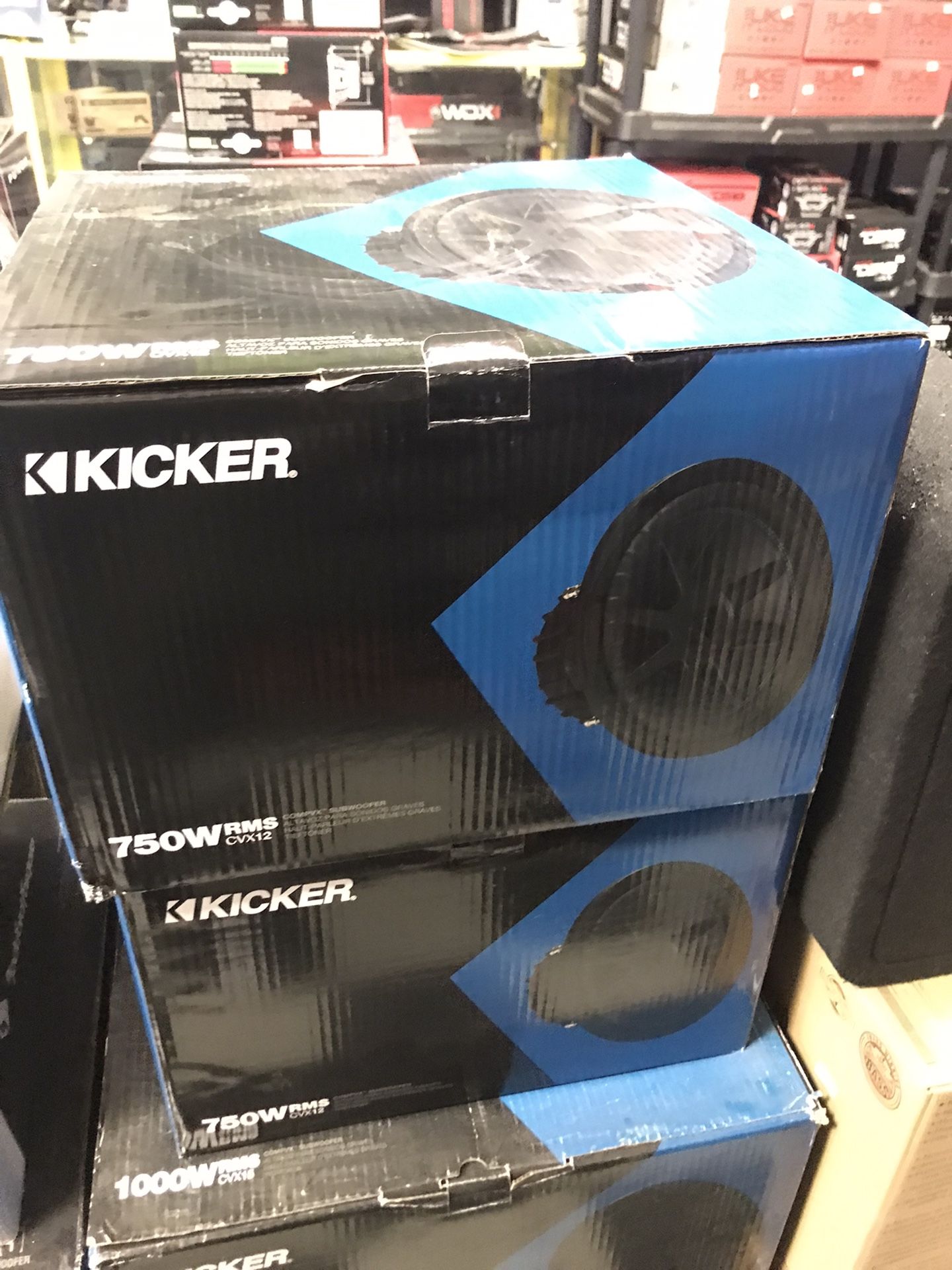 Kicker Cvx12 On Sale Today for 199.99
