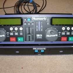 Numark 2 Disc Player mix Station