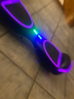 Self-Balancing Hoverboard with LED Lights