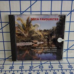 Soca Favorites CD GBI-214 Made In Canada 1989 Compilation