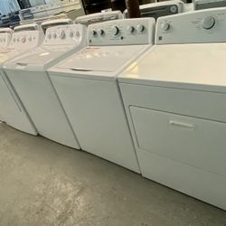 Wide Variety Of Top Load Washer Set W/Electric Dryer +10% Off