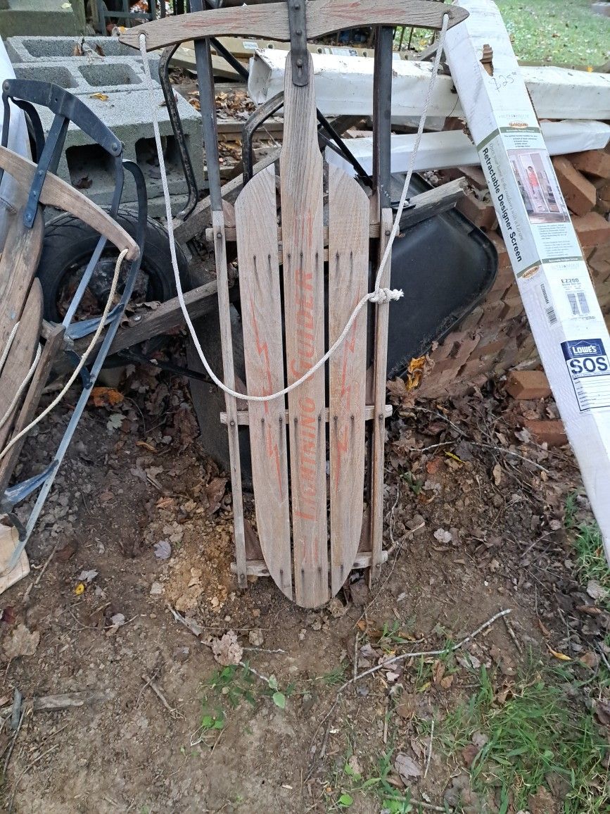 Vintage Lighting Guider Sled