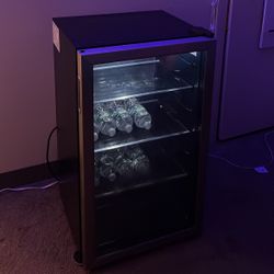 See through Mini Fridge 