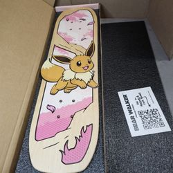 Bear Walker X Pokémon Center Eevee Skateboard Deck + Accessories (No Card)