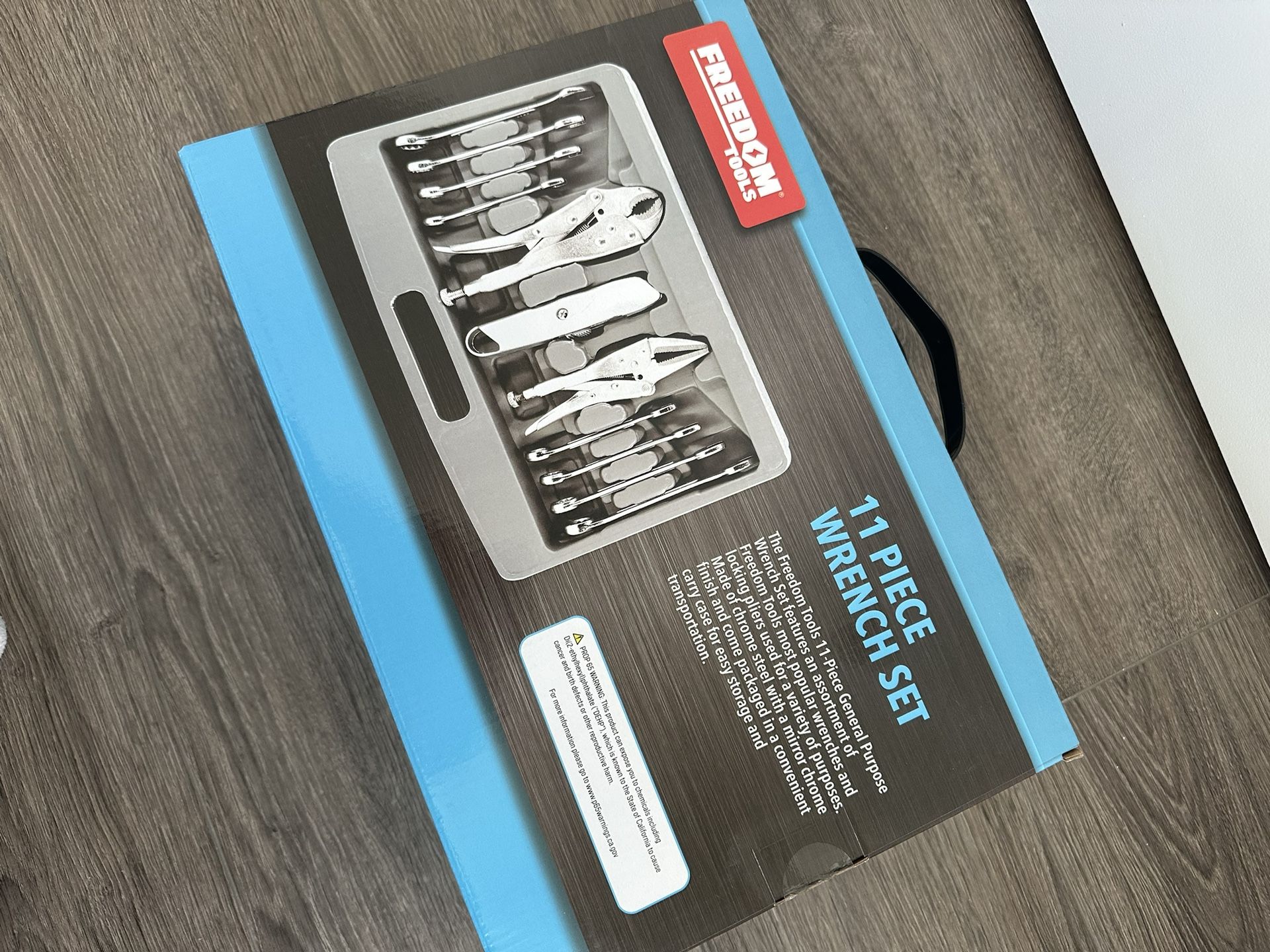 New 11 Piece Wrench Set