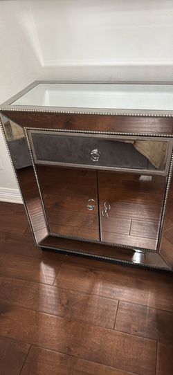 Mirror night stand
