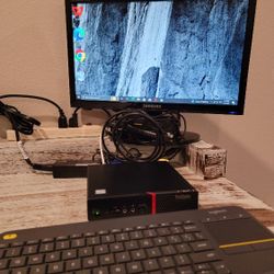 Lenovo Think Centre Sff  Mini PC I7 Windows 10 Pro 