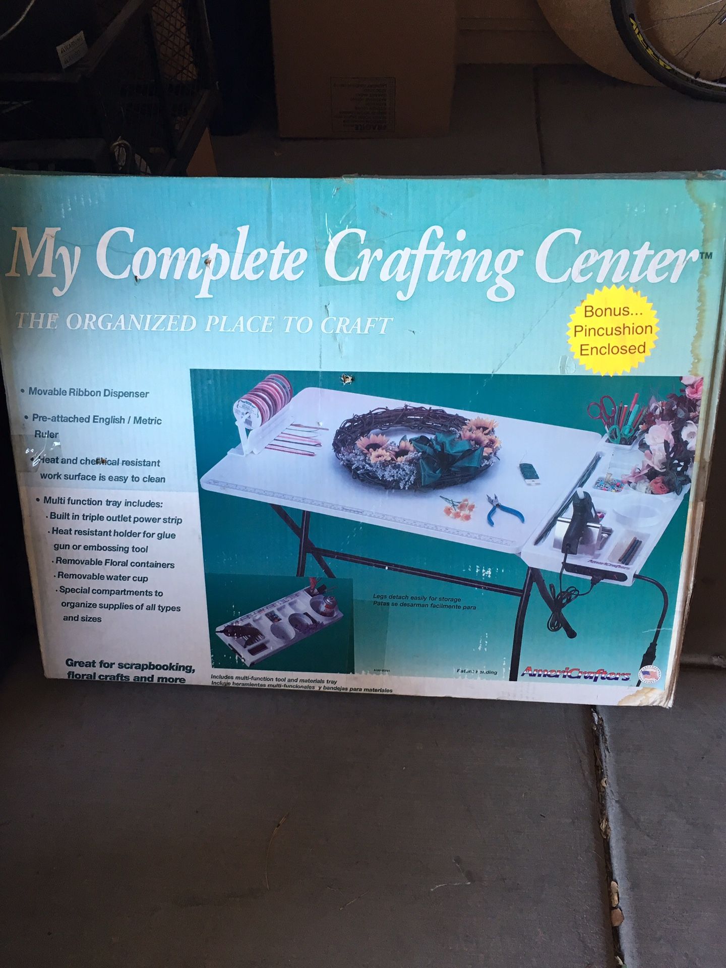 AmeriCrafters Craft Table Workcenter