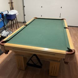Olhausen Pool Table with Ping Pong Table Top