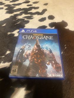 Warhammer 40k Chaos Bane PS4