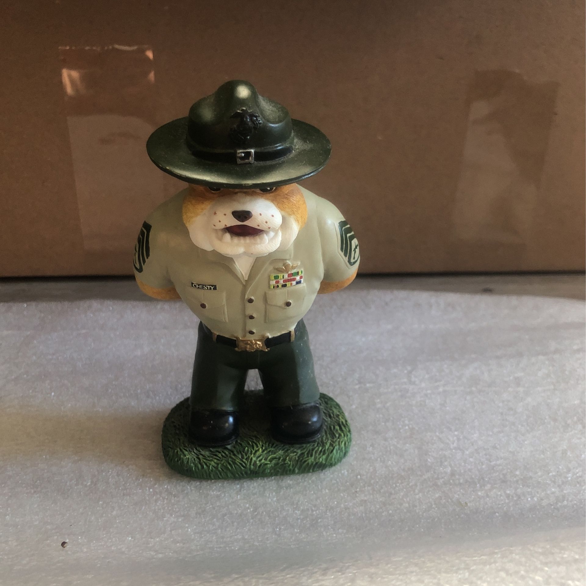 USMC Bulldog Statue
