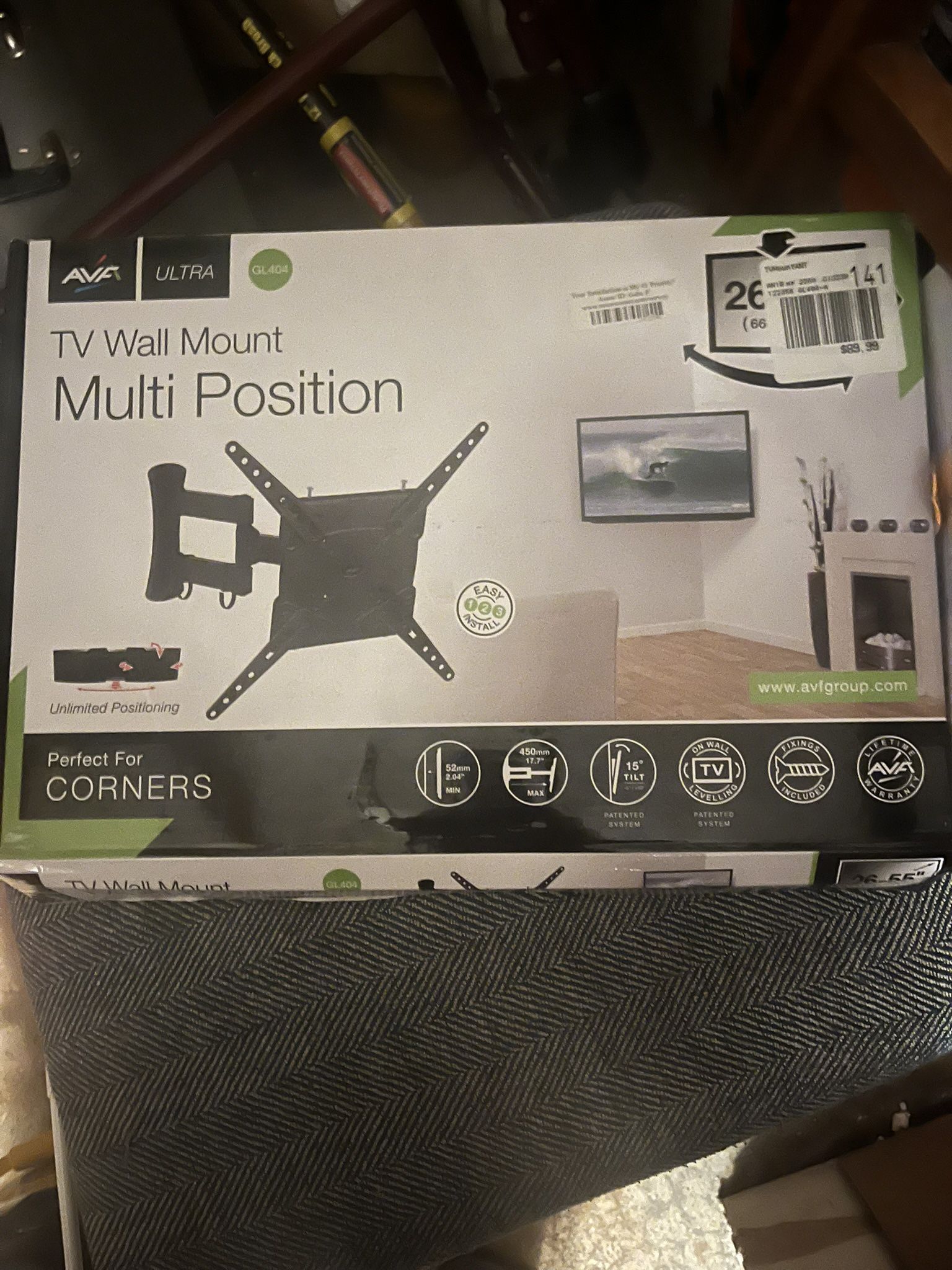 Multi Position Tv Mount New In Box